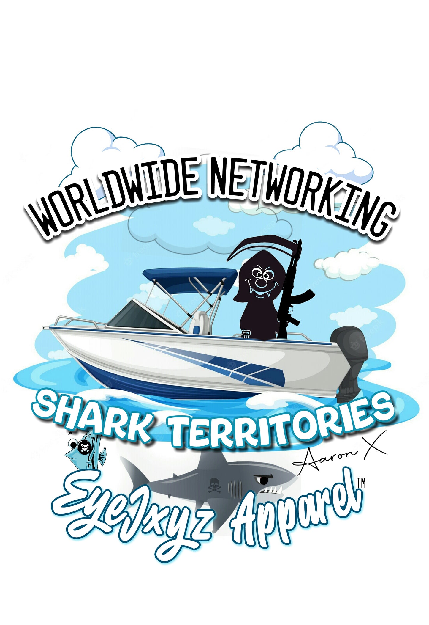 Worldwide networking we swim with the sharks Pre order