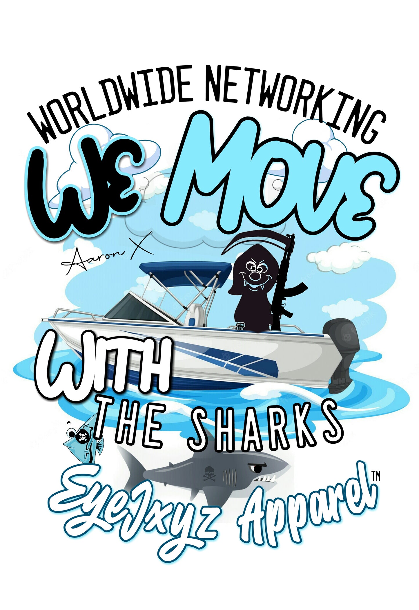 Worldwide networking we swim with the sharks Pre order
