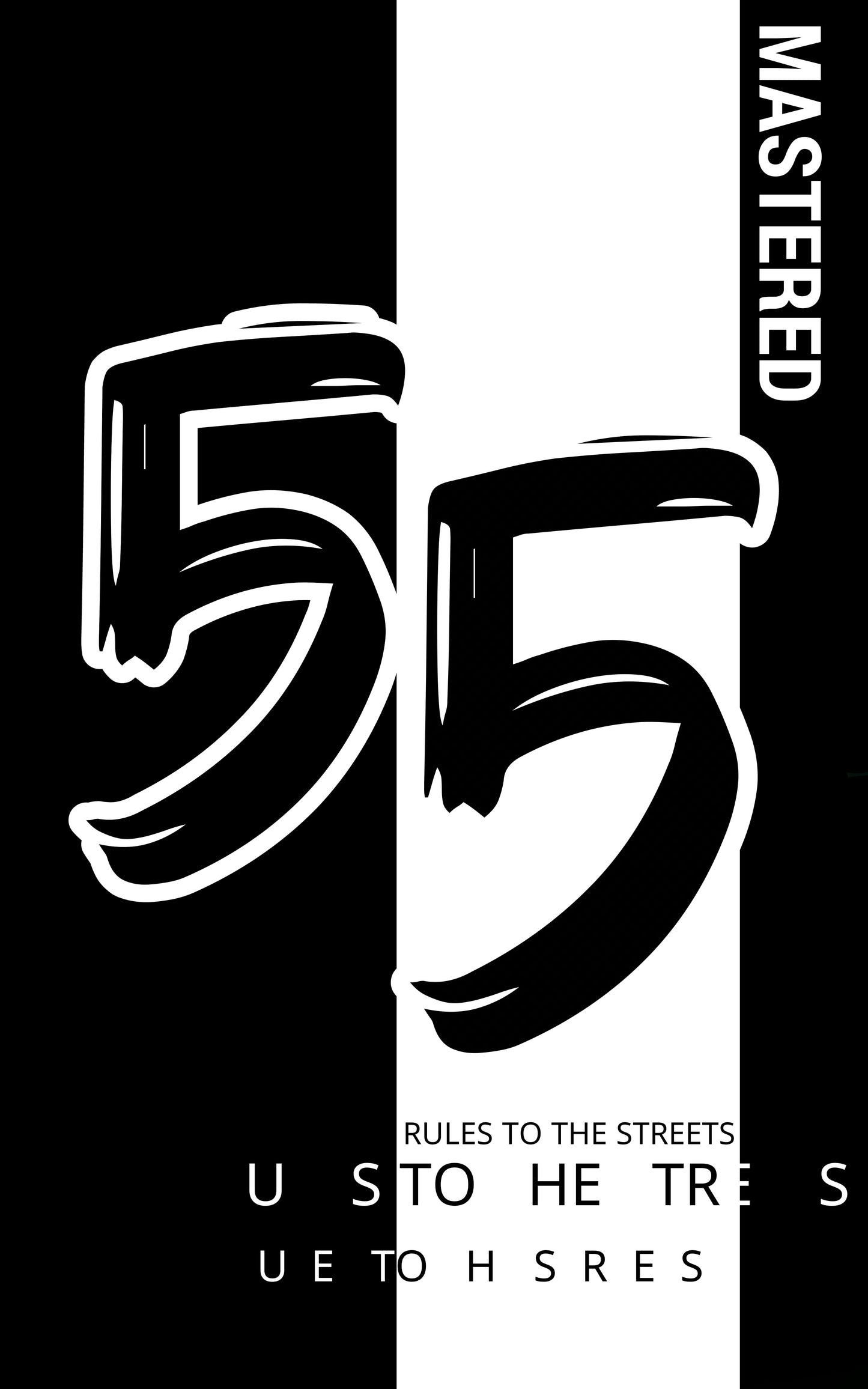 Pre-order 55 Rules / Laws to survive the street life book